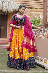 Yellow Chaniya Choli for Navratri
